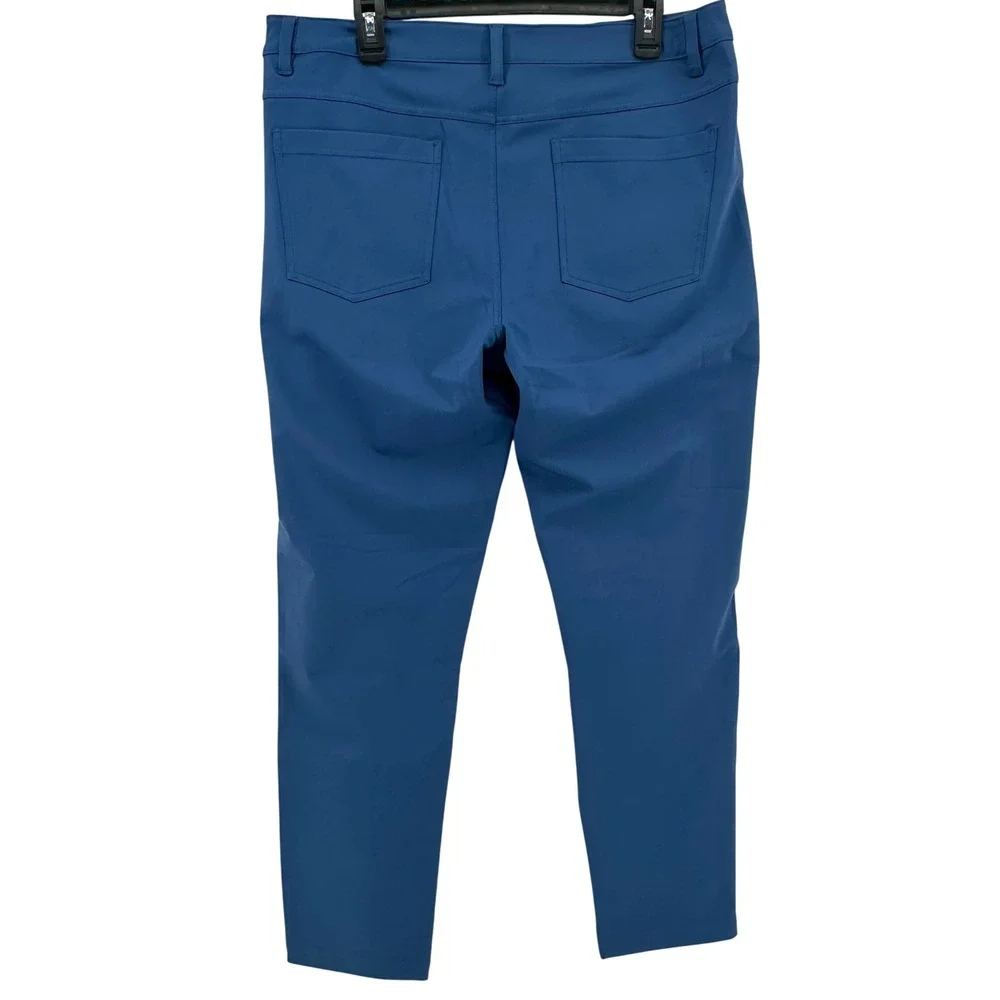 BYLT Everyday Pant 2.0 Mens 38 Blue Slim Fit Techwear Casual Trousers NWOT